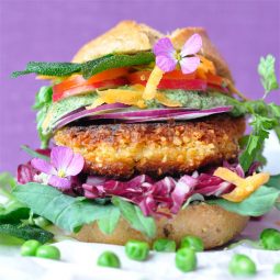 Vegetarischer Burger: Rezept für den „Wilden Gartenburger“ bei der BURGER-MANIA: 1