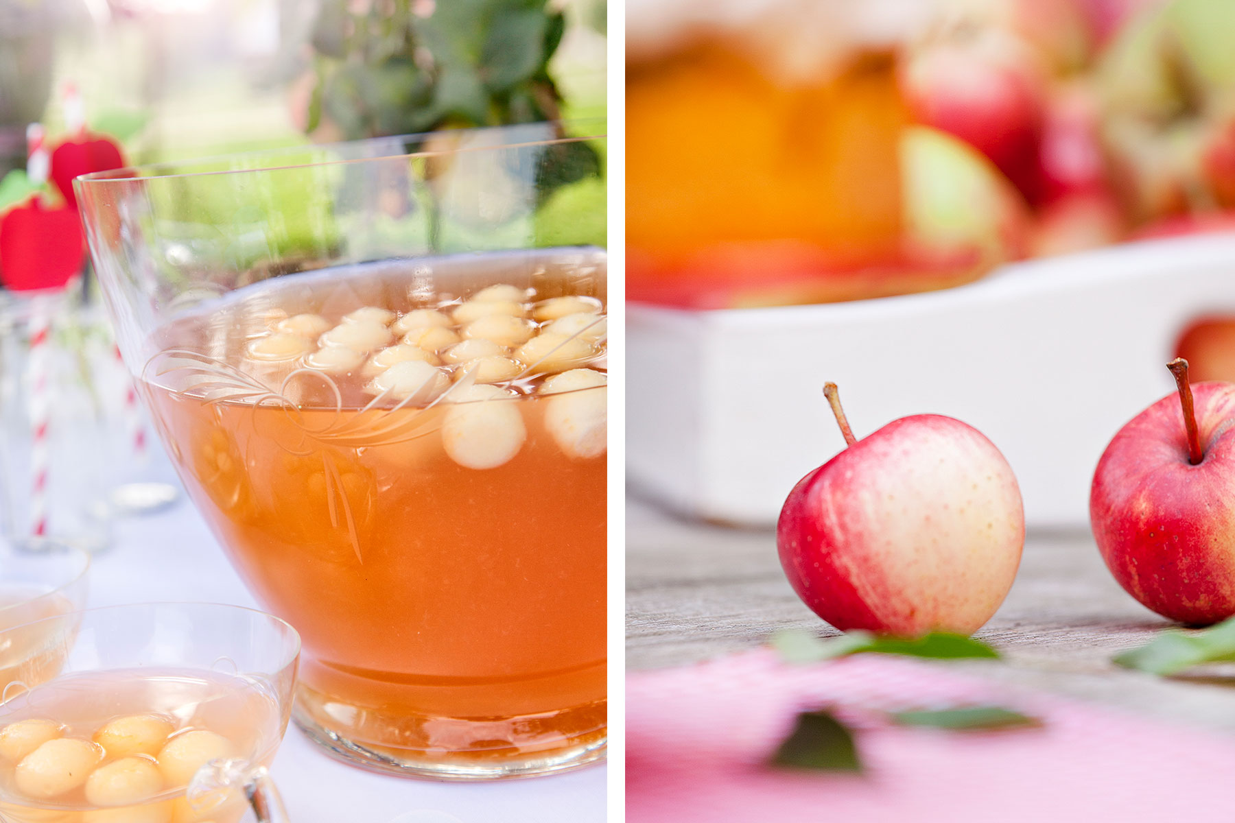 Rezept für Apfelkuchen und Ideen für leckere Apfelbowle