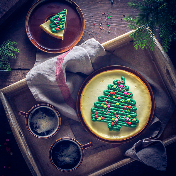 Cheesecake im Weihnachtslook 4