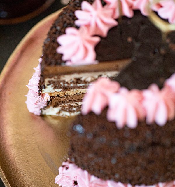 Torte zum 18. Geburtstag: Schokoladentorte mit Wunderkerzen 29