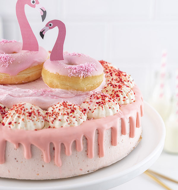 Flamingo-Torte einfach gemacht! 10