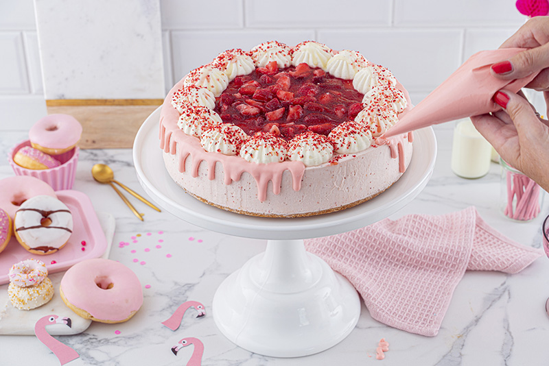 Flamingo-Torte einfach gemacht! 25