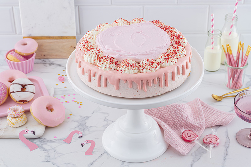 Flamingo-Torte einfach gemacht! 26