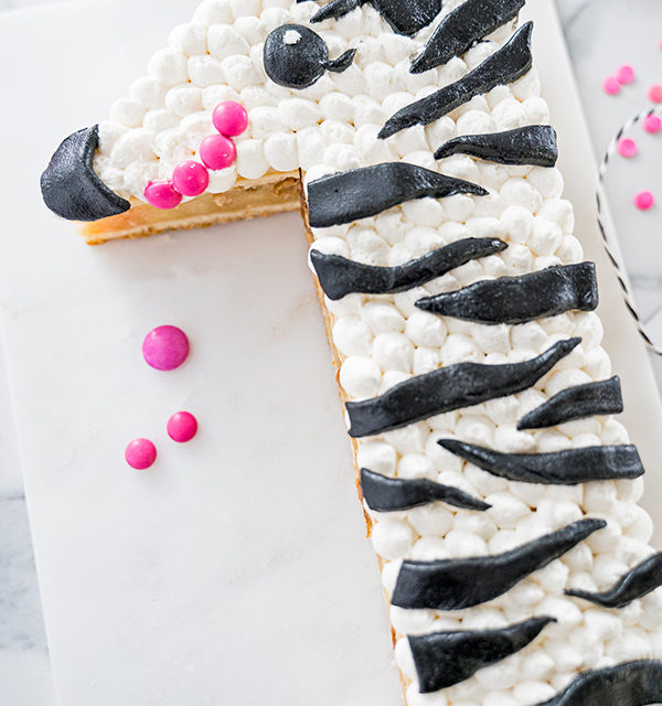 Zebra-Kuchen zum 1. Geburtstag 28