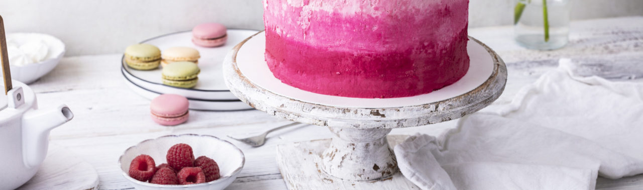 How to: Ombre Cake 2