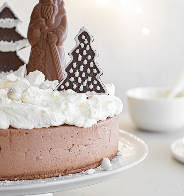 Weihnachtsmann Schokoladen-Torte 5