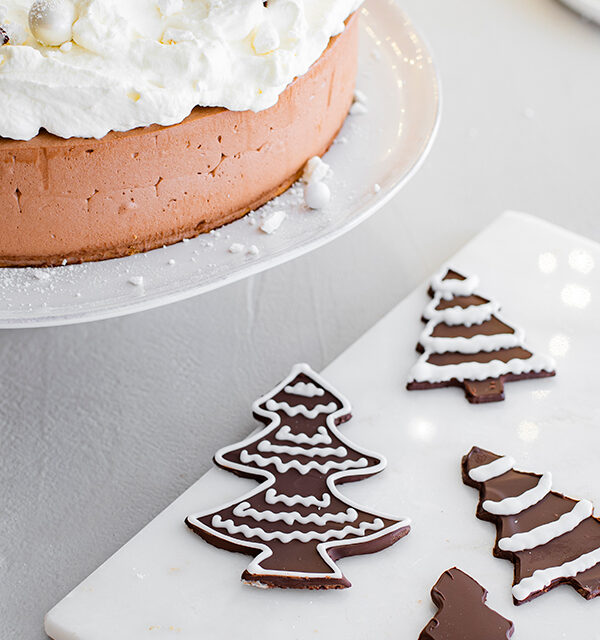 Weihnachtsmann Schokoladen-Torte 6