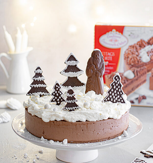 Weihnachtsmann Schokoladen-Torte 8