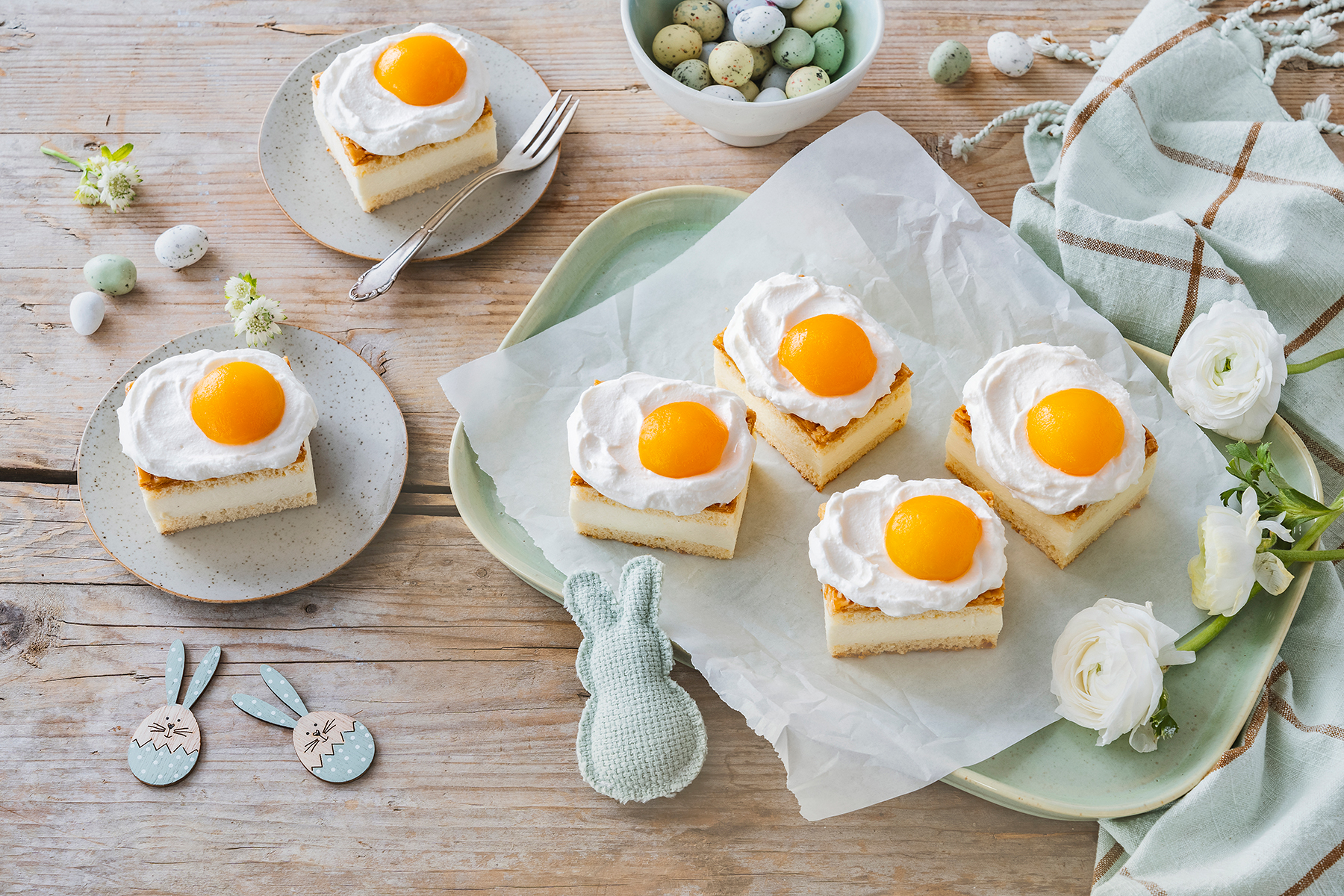Ei, Ei, Ei…Spiegeleikuchen zu Ostern