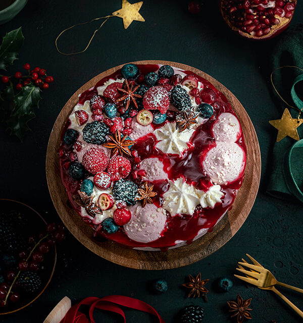 Kleines Fest - Fruchtige Torte zu Weihnachten 21