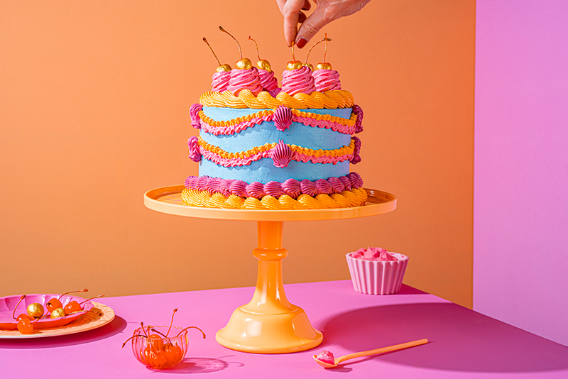 Vintage-Torte zum Geburtstag 14
