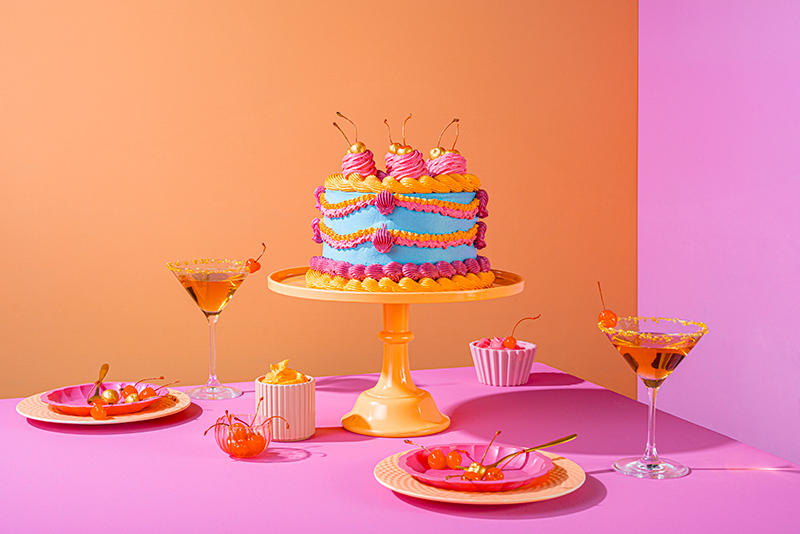 Vintage-Torte zum Geburtstag 17