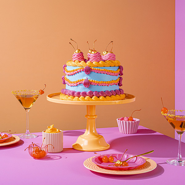 Vintage-Torte zum Geburtstag 19